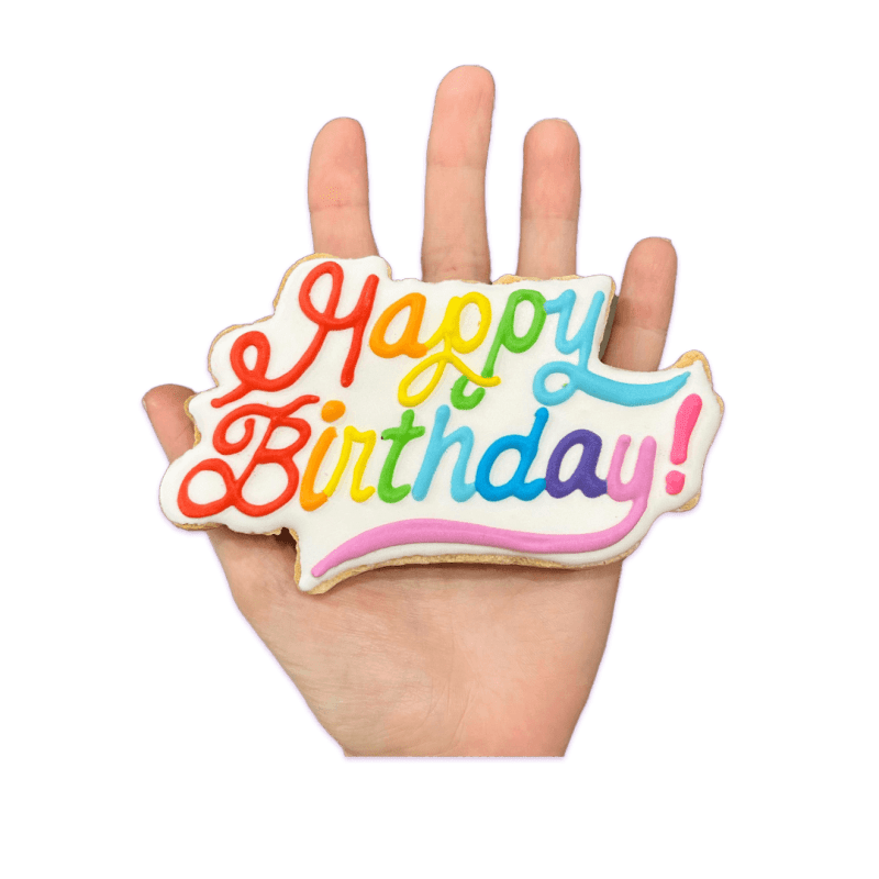 happy birthday pick a cookie funny face bakery 265034