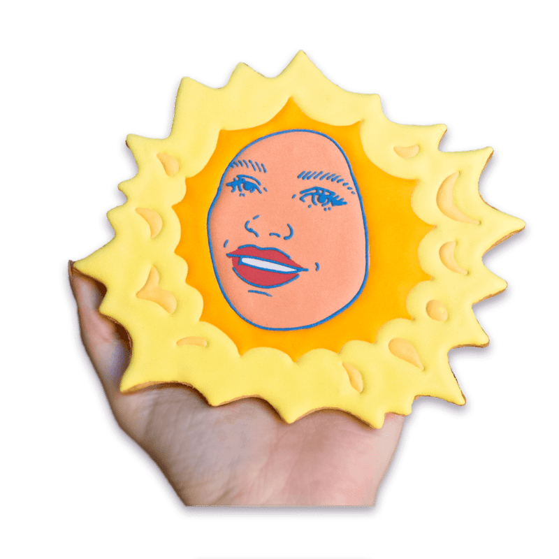 rise shine pick a cookie funny face bakery 729129