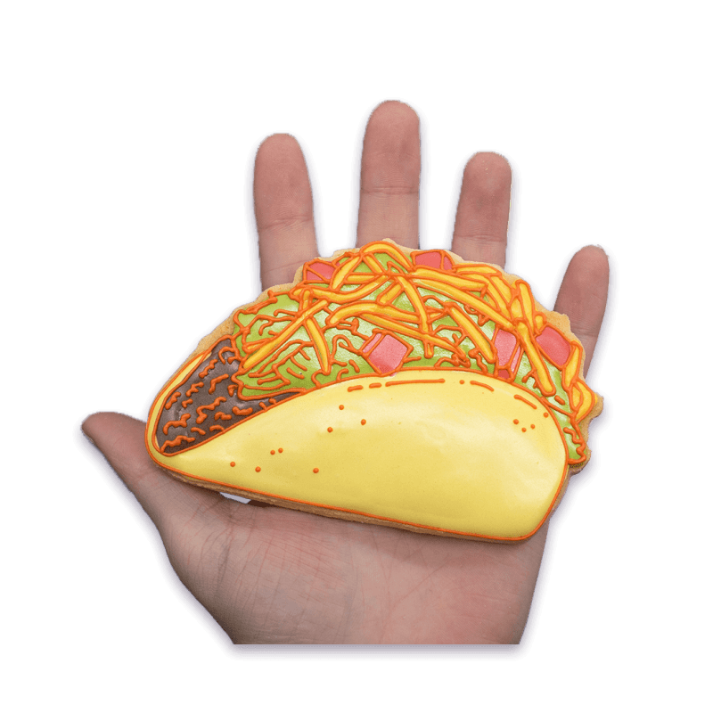 taco bout it pick a cookie funny face bakery 801113