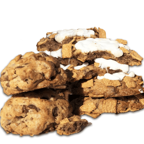 variety box chocolate chip smores deluxe cookies funny face bakery 844684