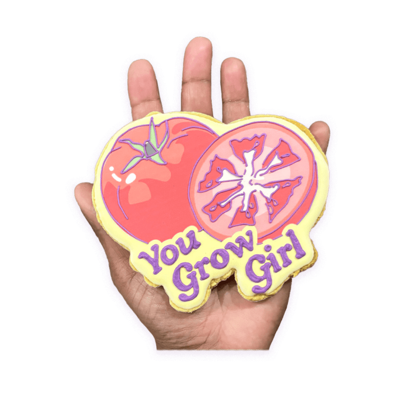 you grow girl pick a cookie funny face bakery 270334